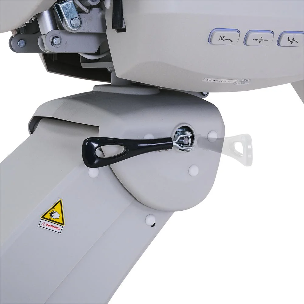 Emelie II Deluxe 4-Motor Medical Spa Chair / Rotates 240 Degrees / Dark Grey - Image 4