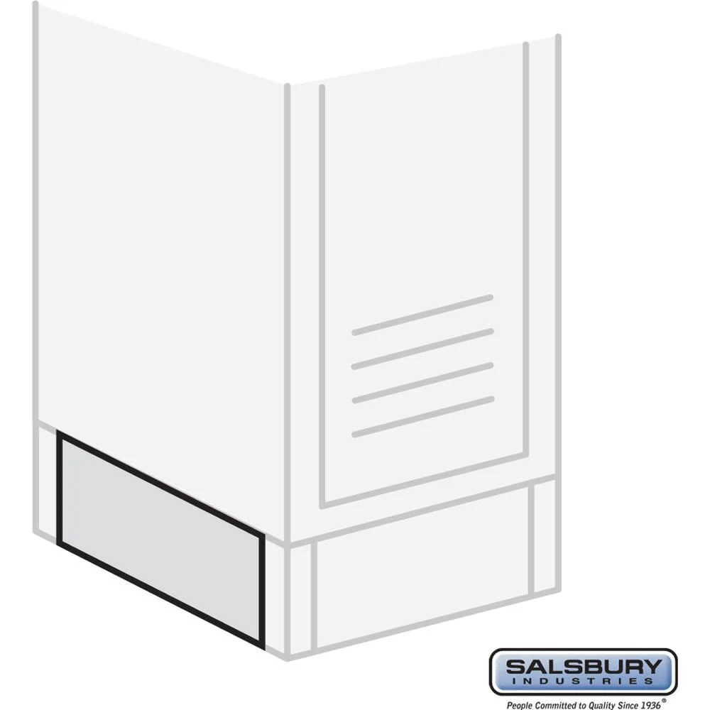 End Base - for 12 Inch Deep Metal Locker by Salsbury - Image 4