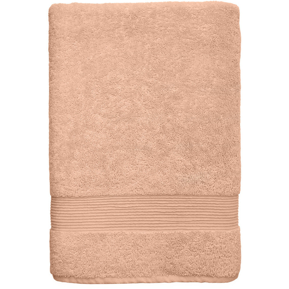 Essence Collection Luxurious Bath Sheet / 36" X 66" / Light Apricot / 1 Dozen by The Turkish Towel Company