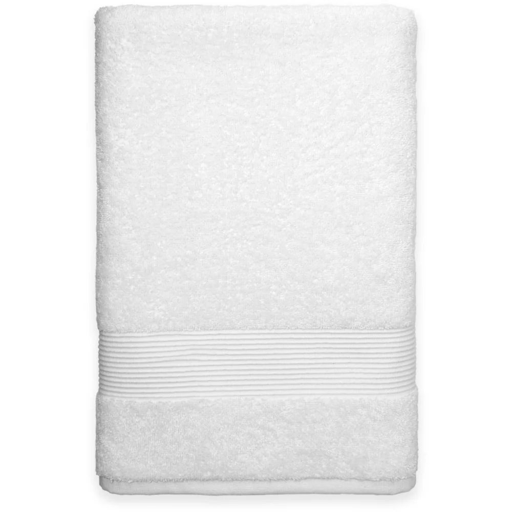Essence Collection Luxurious Bath Towel / 30" X 55" / White / 1 Dozen by The Turkish Towel Company
