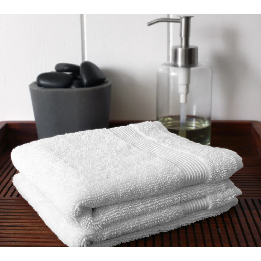 Essence Collection Luxurious Washcloth / 13" X 13" / Rain Grey / 1 Dozen by The Turkish Towel Company - Image 2