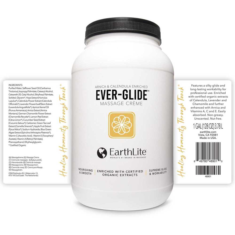 Ever-Glide&trade; Massage Crème / 1 Gallon by EarthLite - Image 2