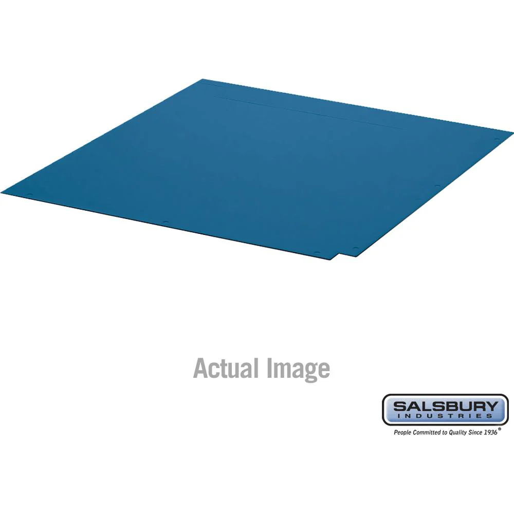 Flat Top Filler - Corner - for 21 Inch Deep Metal Locker by Salsbury - Image 3