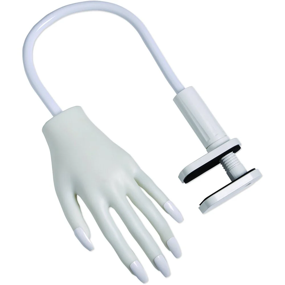Flexible Practice Hand with 50 Nail Tips by DL Pro