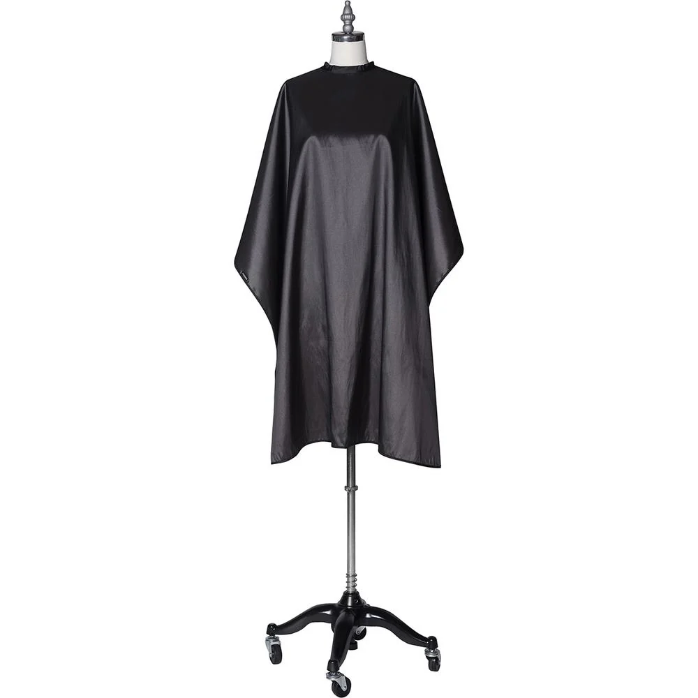 Fromm Apparel Studio Premium Hairstyling Cape - Snap Closure - Gunmetal / 58"L x 44"W - Image 2