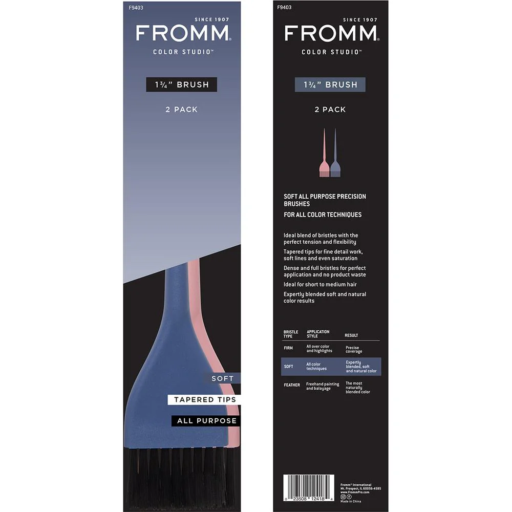 Fromm Color Studio Soft Tint Brush 1.75" / 2 Pack - Image 3
