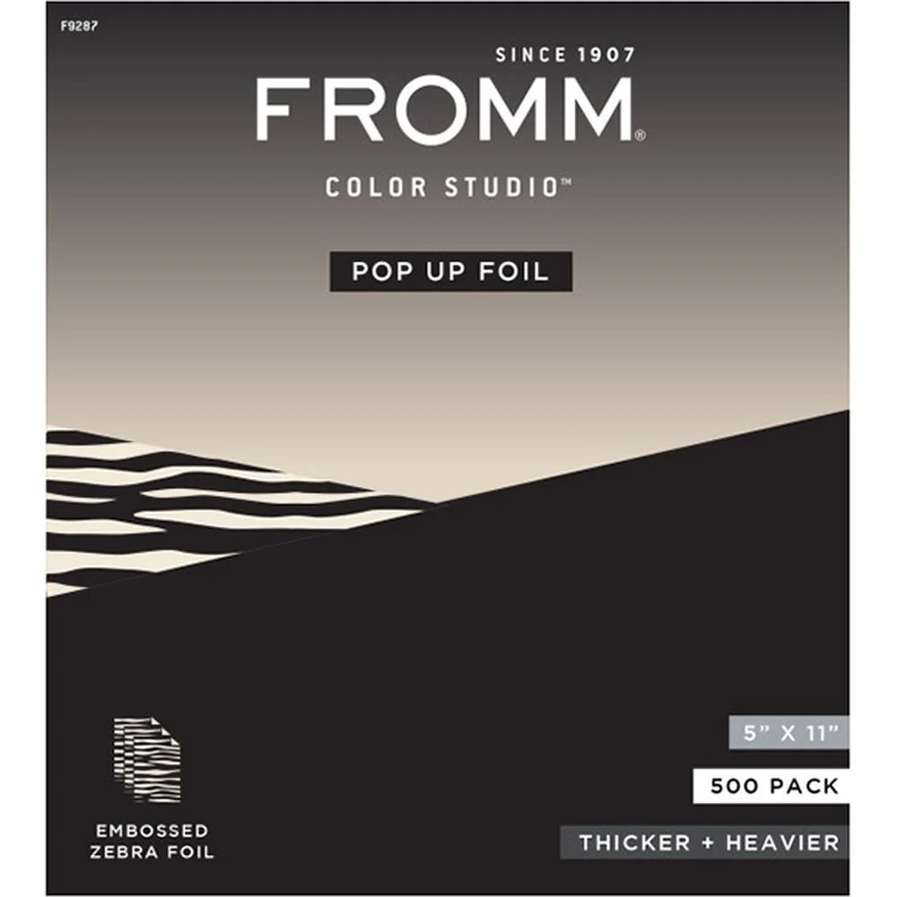 Fromm Color Studio Zebra Pop-Up Foil 5" x 11" / 500 Pack - Image 4