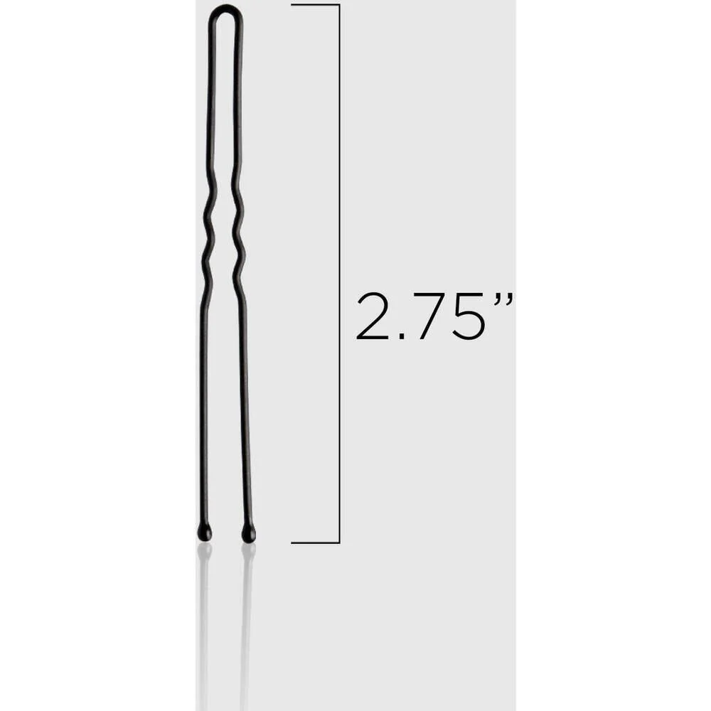Fromm Style Artistry 2.75" Pro Matte Hair Pins - BRONZE / 150 Pack - Image 3