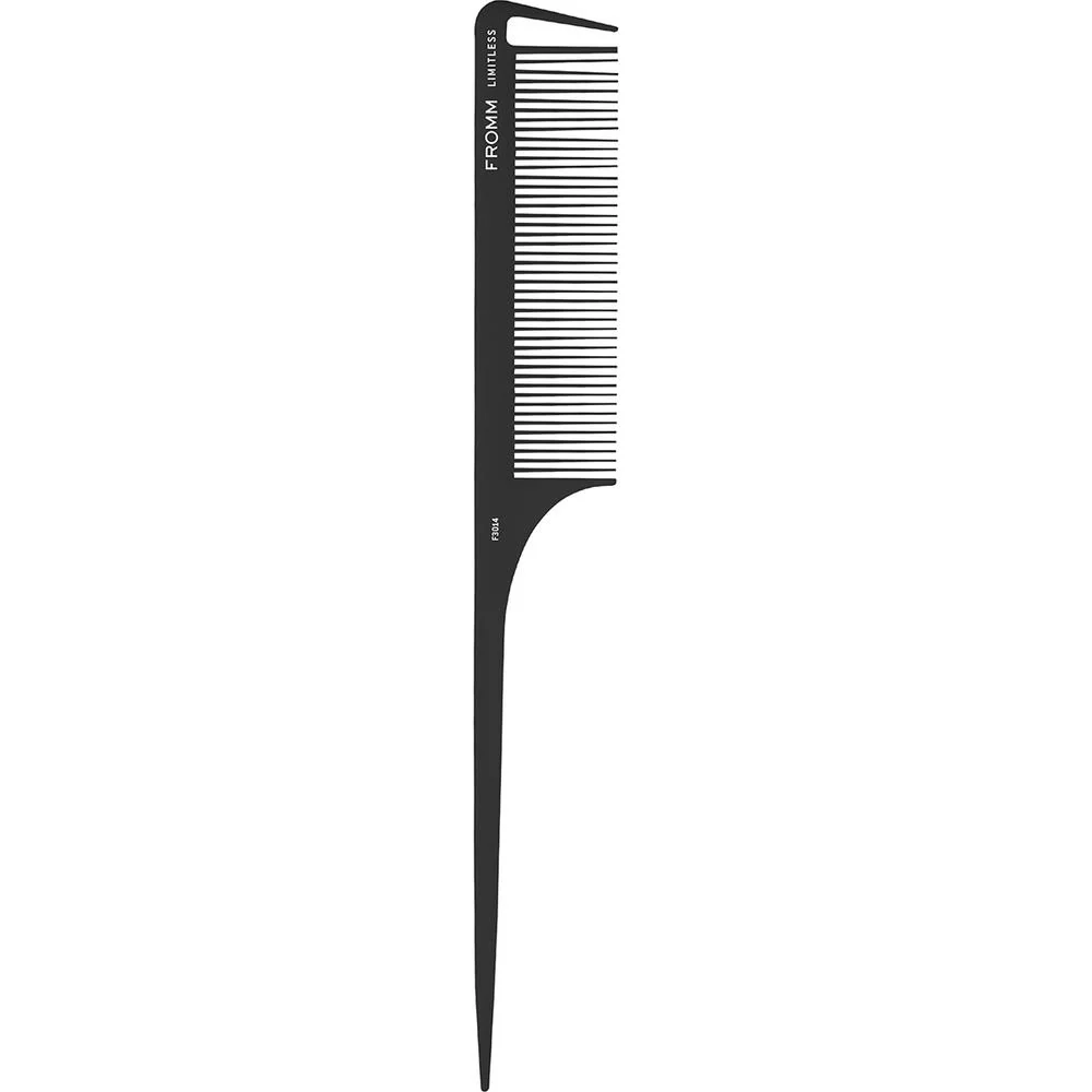 Fromm Style Artistry 9.25" Carbon Rat Tail Comb