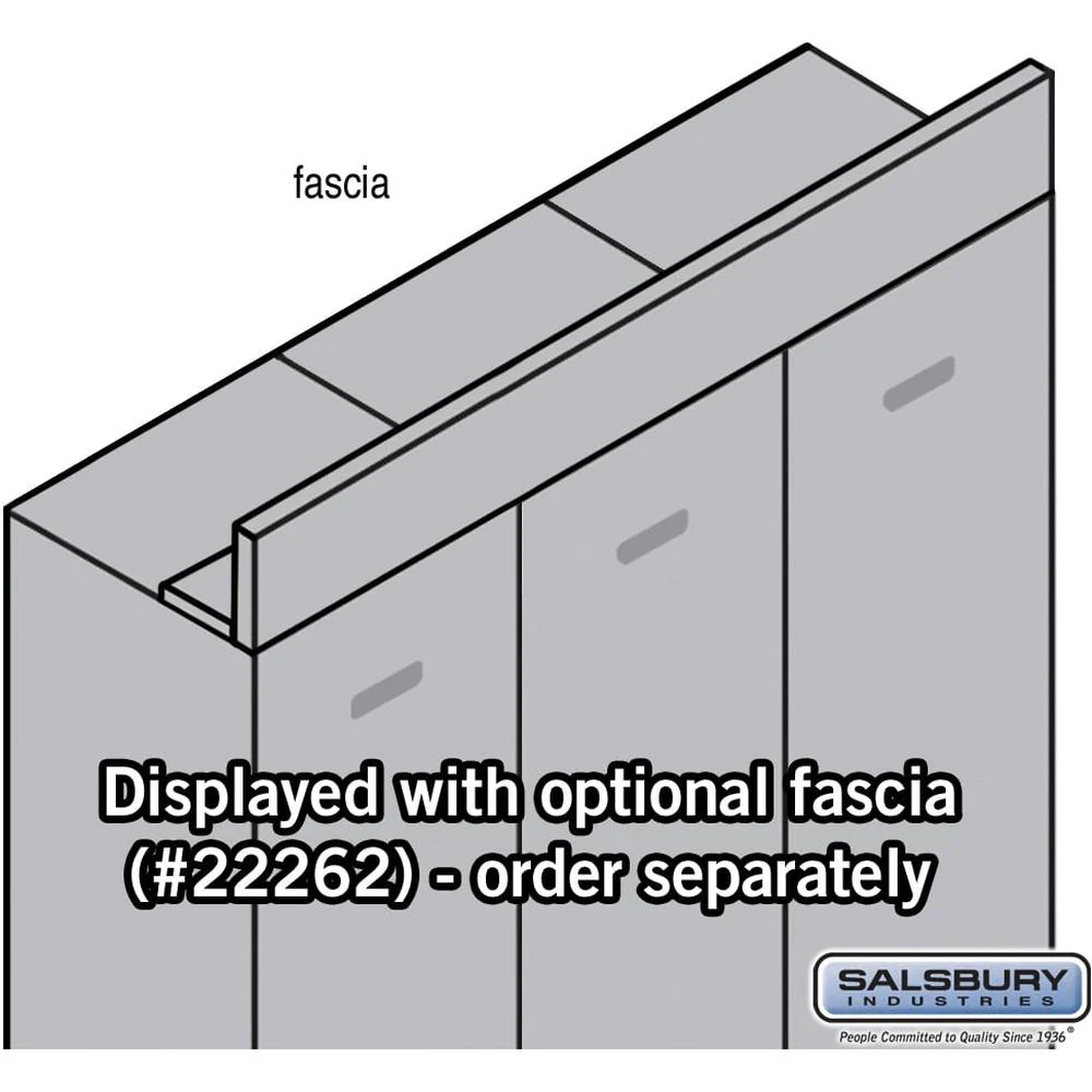 Front Filler - Fascia - for Designer Lockers by Salsbury - Image 2