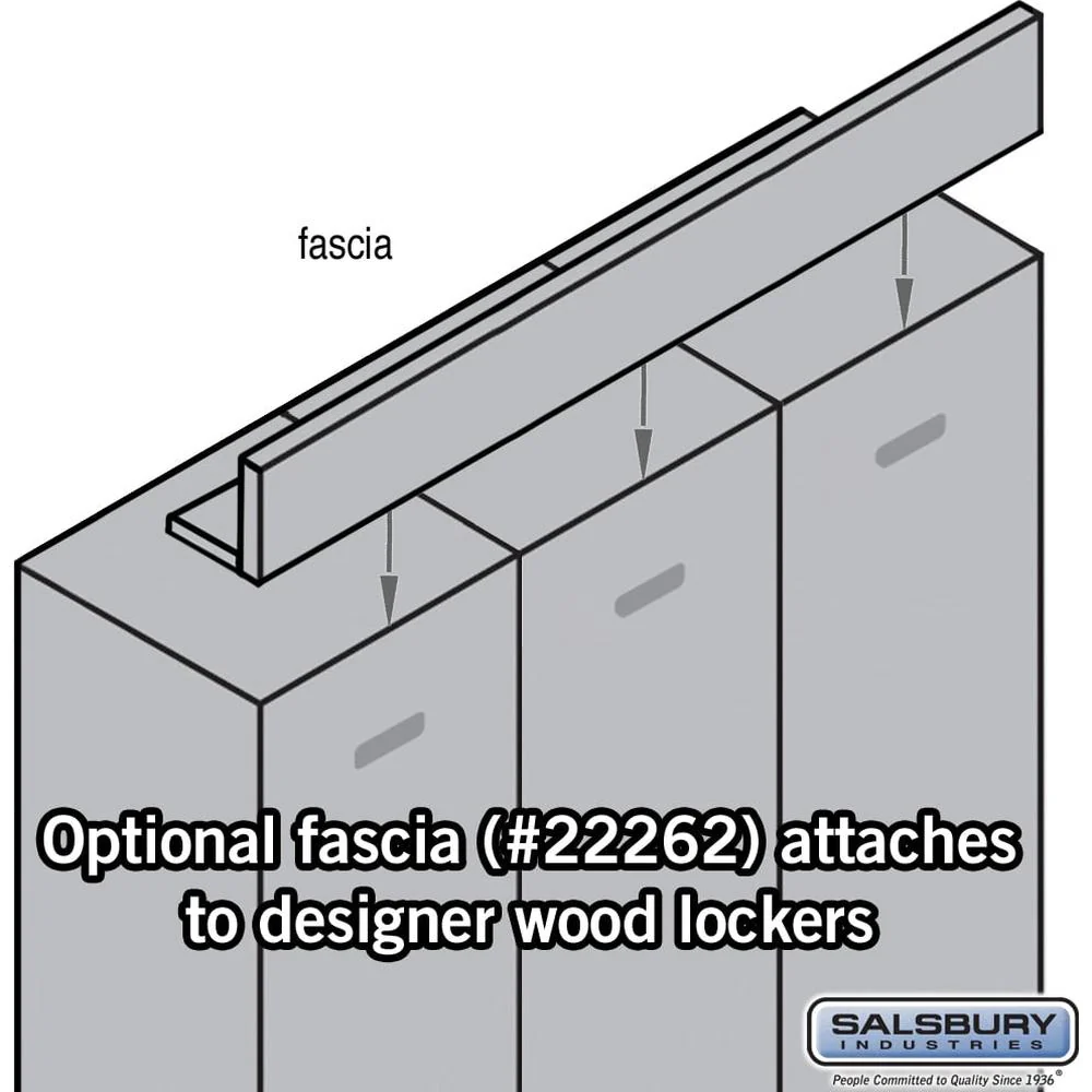Front Filler - Fascia - for Designer Lockers by Salsbury - Image 5