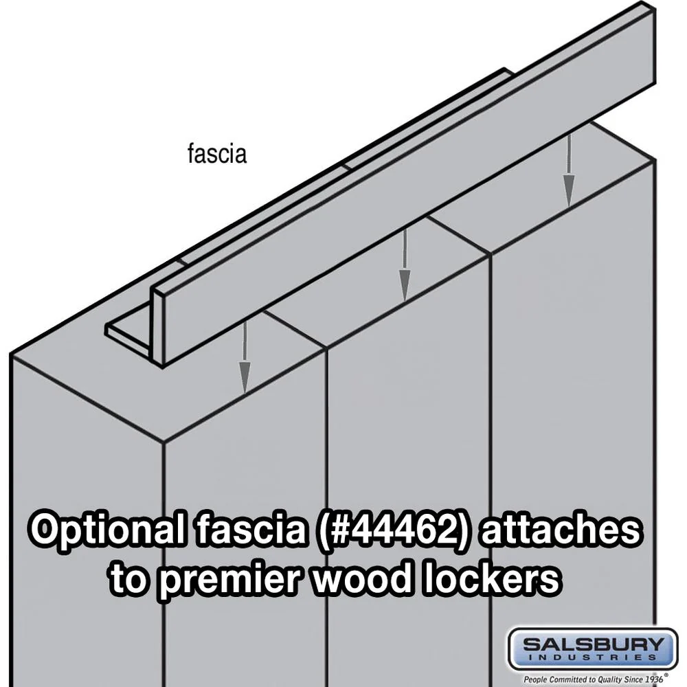 Front Filler - Fascia - for Premier Lockers by Salsbury - Image 6