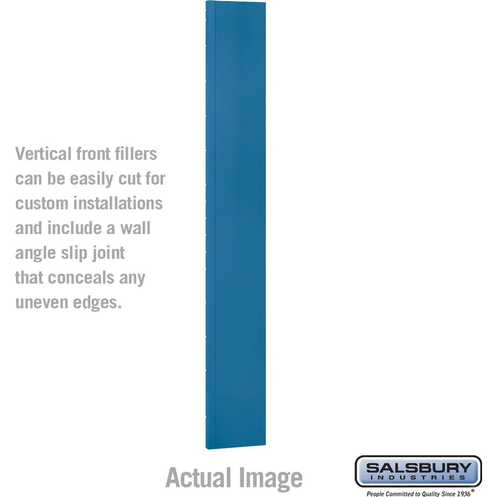 Front Filler - Vertical - 9 Inch Wide - for 6 Feet High Metal Locker by Salsbury - Image 3