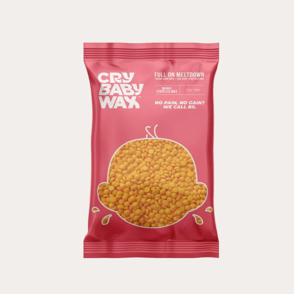 Full On Meltdown Vegan Hard Wax / (6) 2.2lbs bags = 13.2 lbs. (5.98 kg.) by CryBaby Wax - Image 2