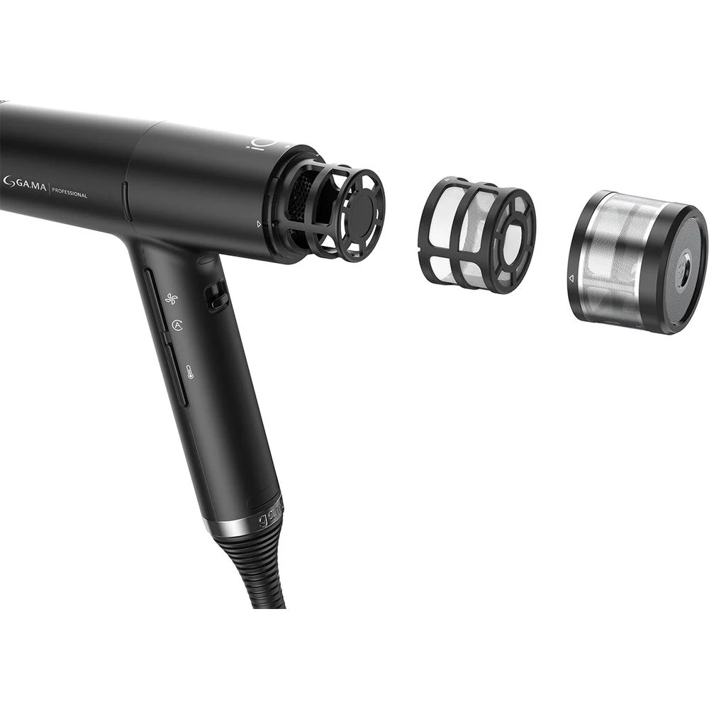iQ1 Perfetto Hair Dryer / Black by GA.MA Italy Professional - Image 3