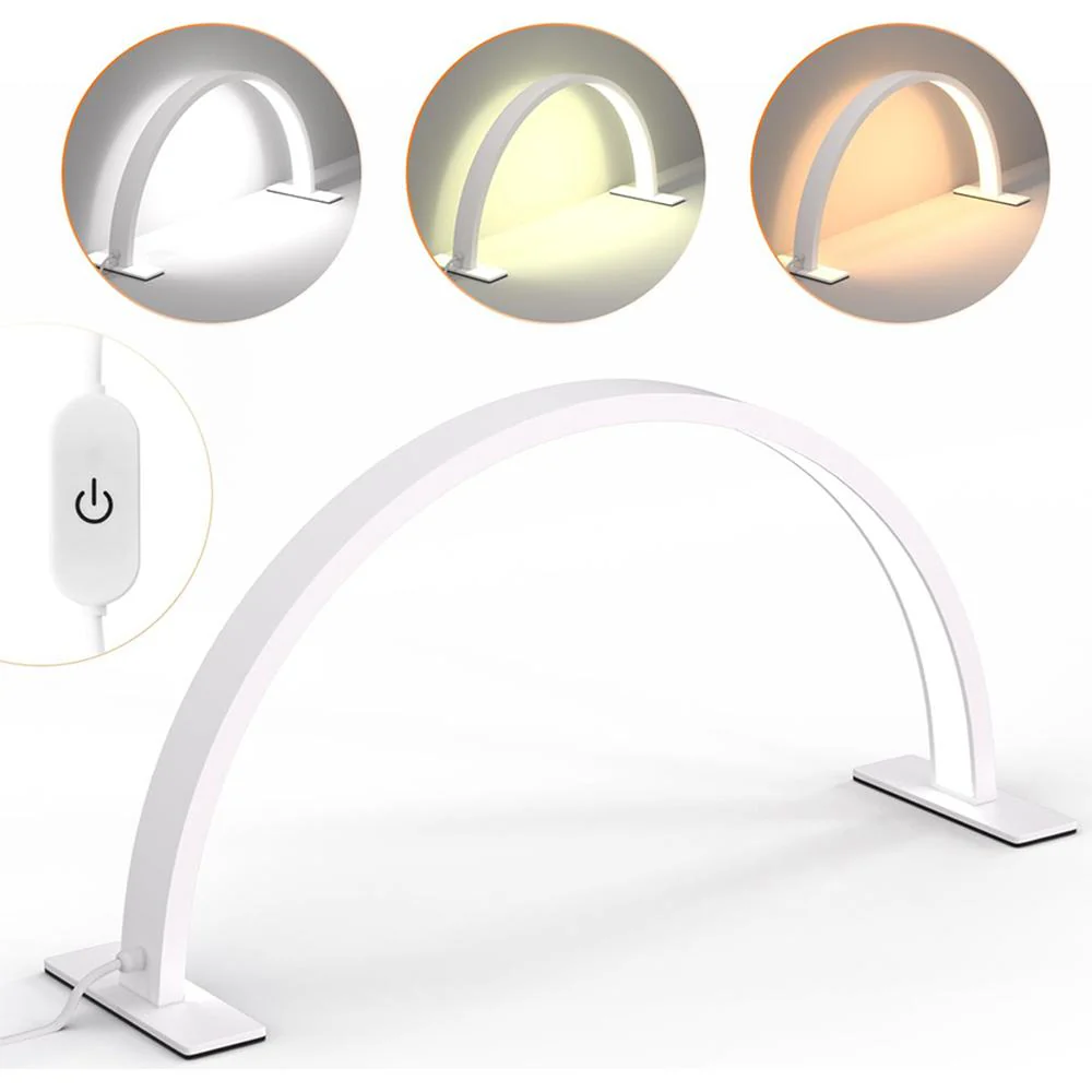 Gelaxy Half Moon LED Manicure Lamp - White