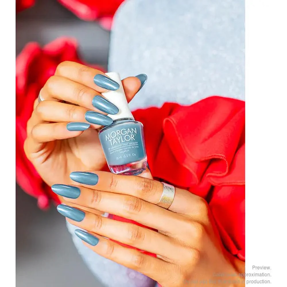 Gelish & Morgan Taylor Duo - Floral Wonderland - Blue Moon Bloom / 0.5 oz. Each - Image 5