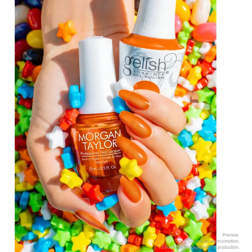 Gelish & Morgan Taylor Duo - Keep It Juicy - Miss Sweet Cheeks - Image 4