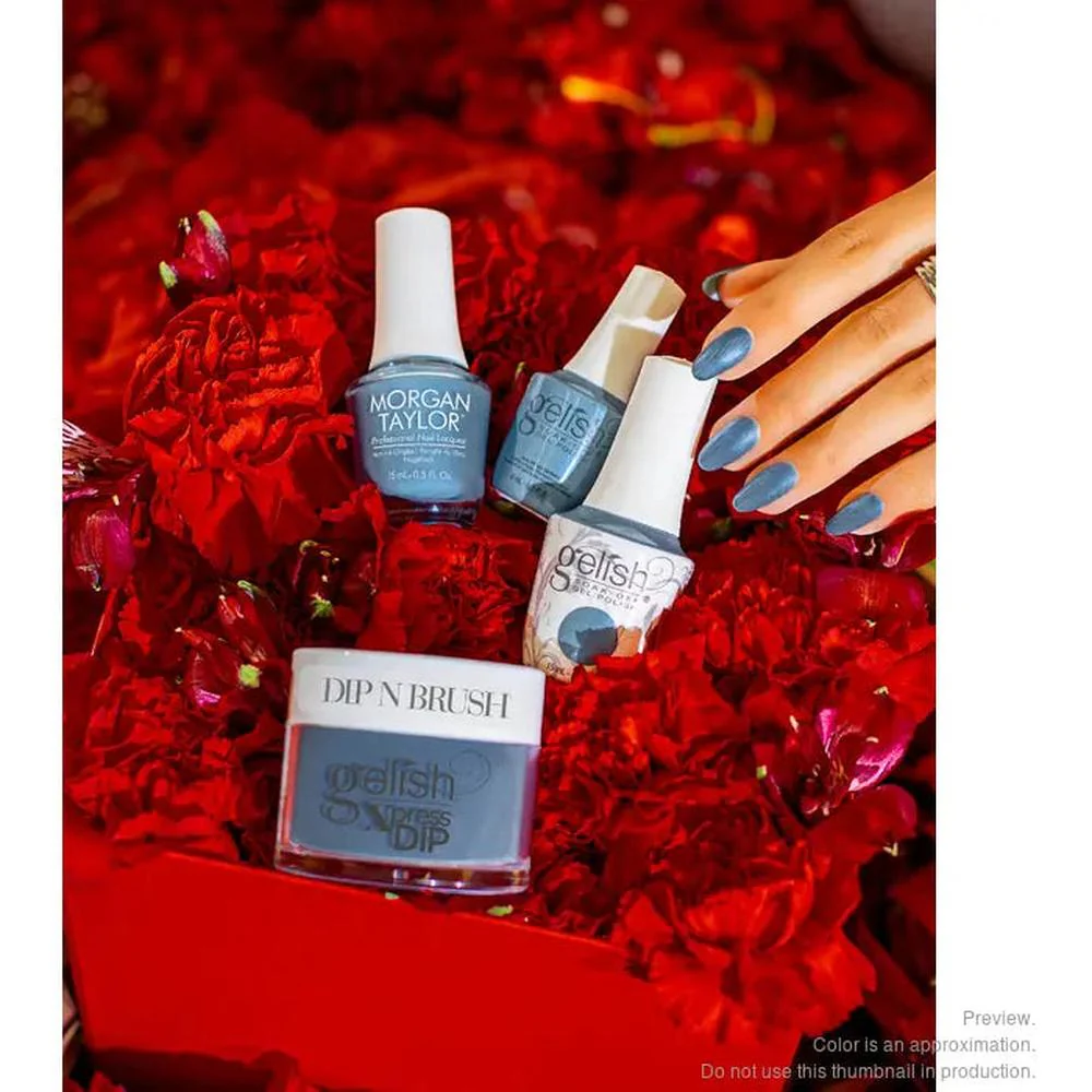 Gelish & Morgan Taylor Trio - Floral Wonderland - Blue Moon Bloom - Image 4