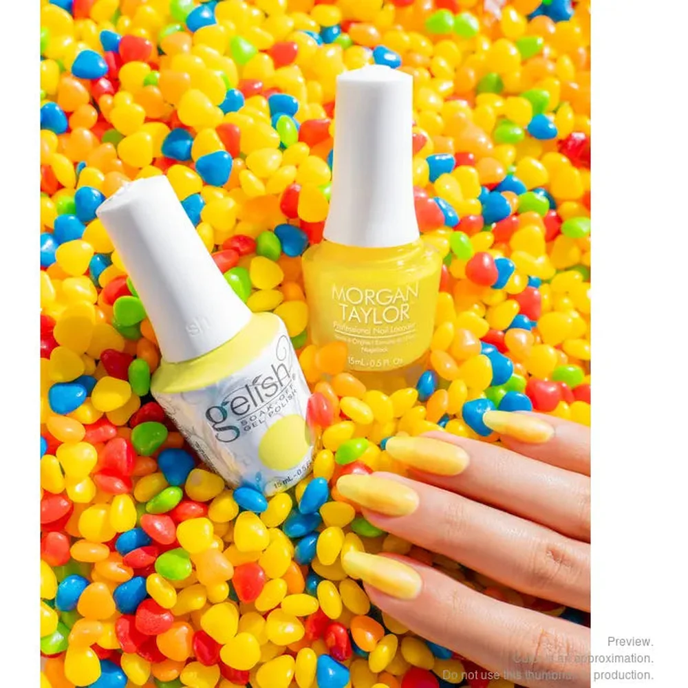 Gelish & Morgan Taylor Trio - Keep It Juicy - Lemon Drop Lush - Image 3