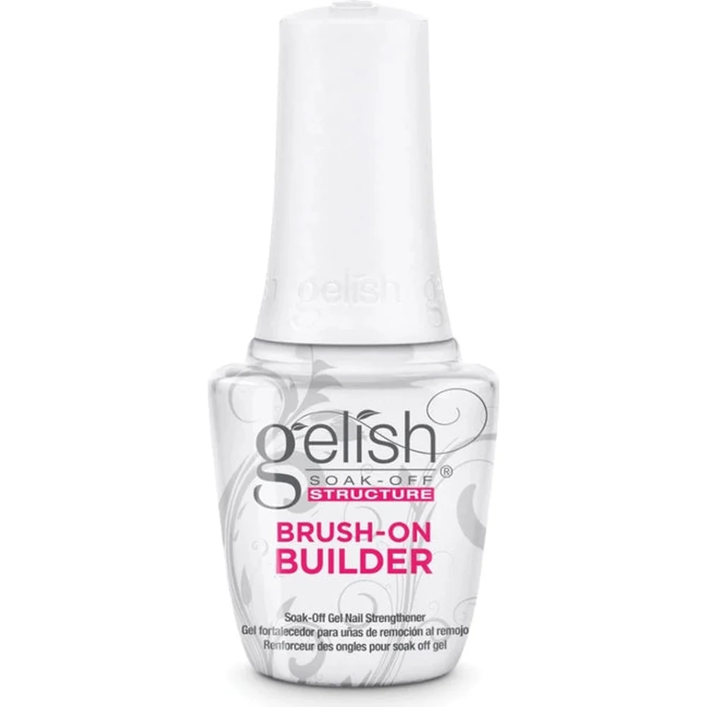 Gelish Hema-Free Brush-On Builder Clear / 0.5 oz.
