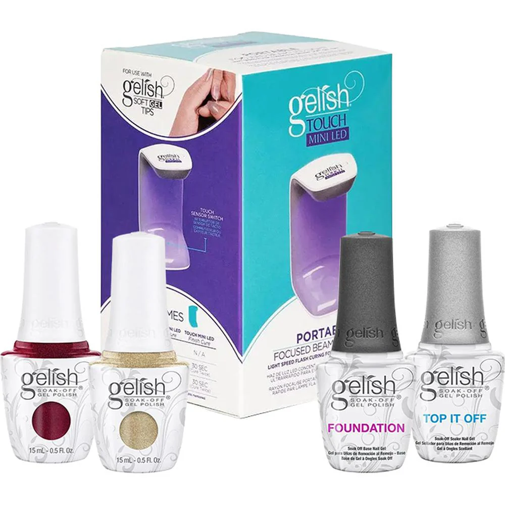 Gelish Sleigh Bell Bundle with LED Light