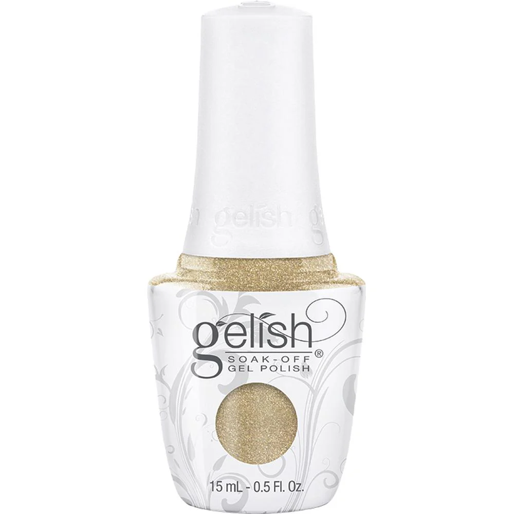 Gelish Soak-Off Gel Polish - Give Me Gold / 0.5 oz. - 15 mL.