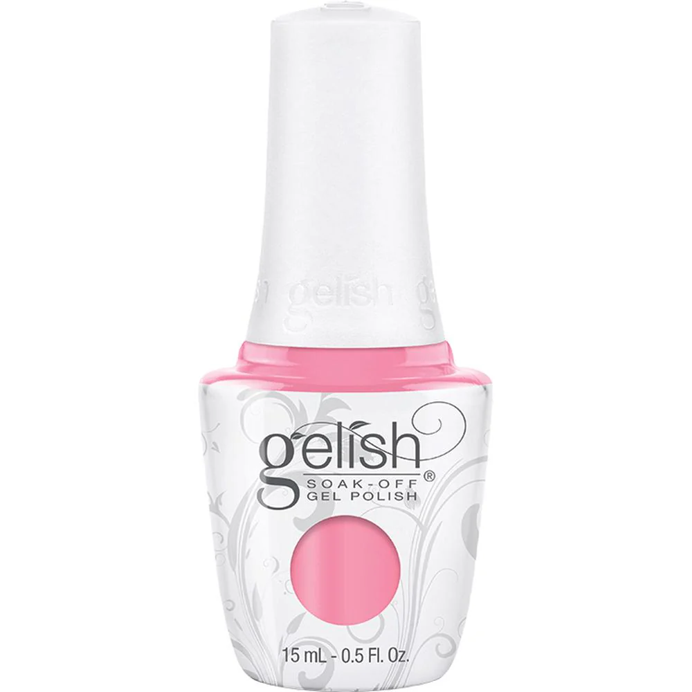 Gelish Soak-Off Gel Polish - Make You Blink Pink / 0.5 oz. - 15 mL.