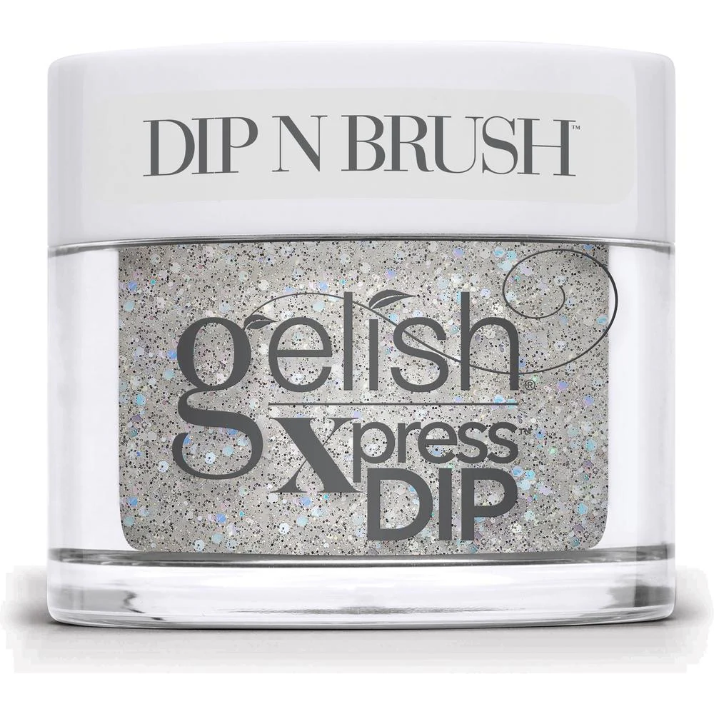 Gelish Xpress Dip Floral Wonderland Collection - Crystal Snowdrop / 1.5 oz.