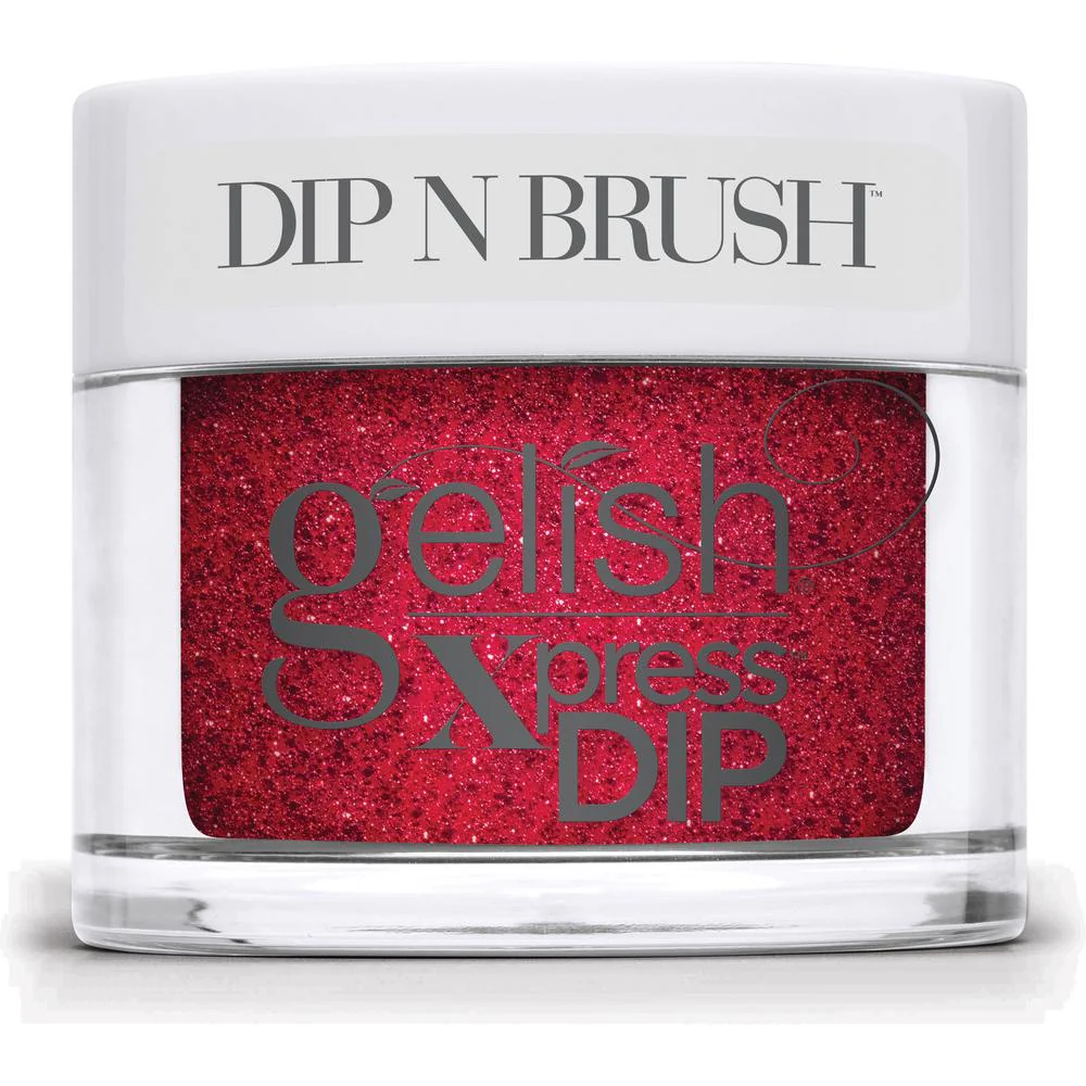 Gelish Xpress Dip Floral Wonderland Collection - Poinsettia Stardust / 1.5 oz.
