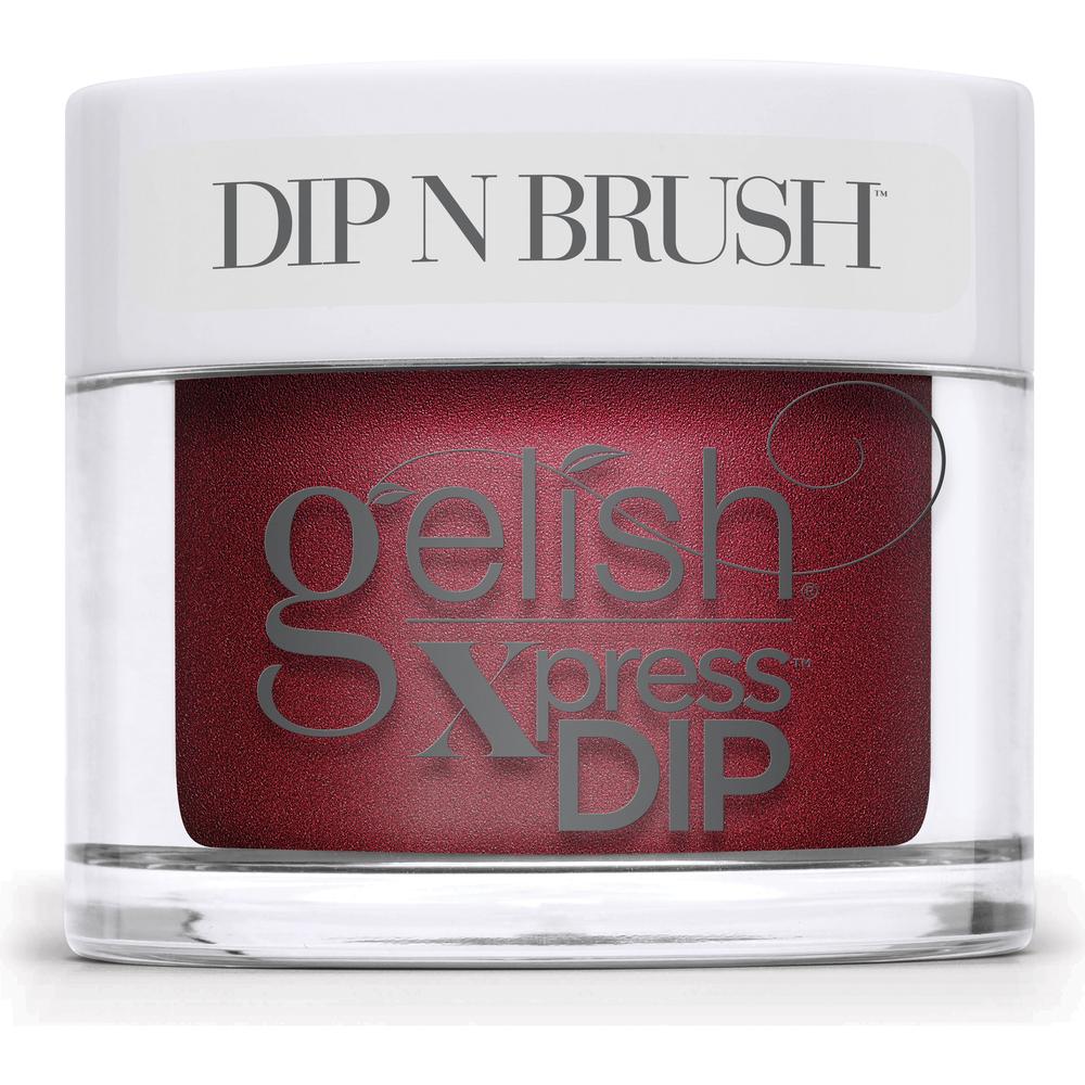 Gelish Xpress Dip N Brush Powder - A Fuzzy Feeling Collection Sugar Coated Dreams Dip Powder / 1.5 oz.