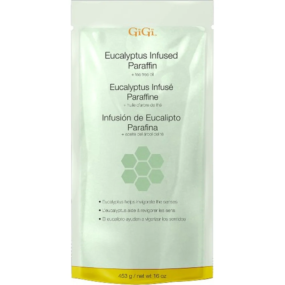 GiGi Eucalyptus + Tea Tree Oil Paraffin Wax / 16 oz.