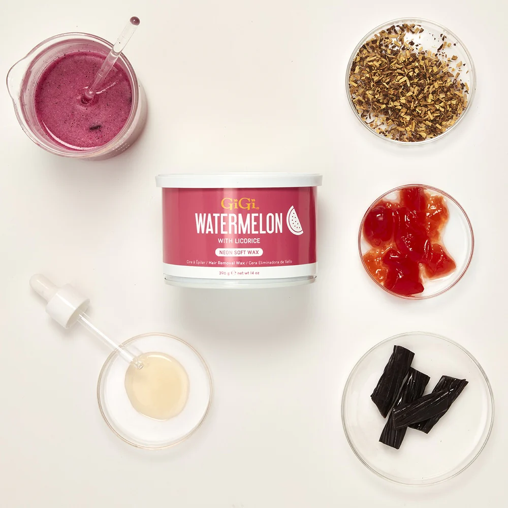 GiGi Watermelon Neon Soft Wax / 14 oz. - Image 3
