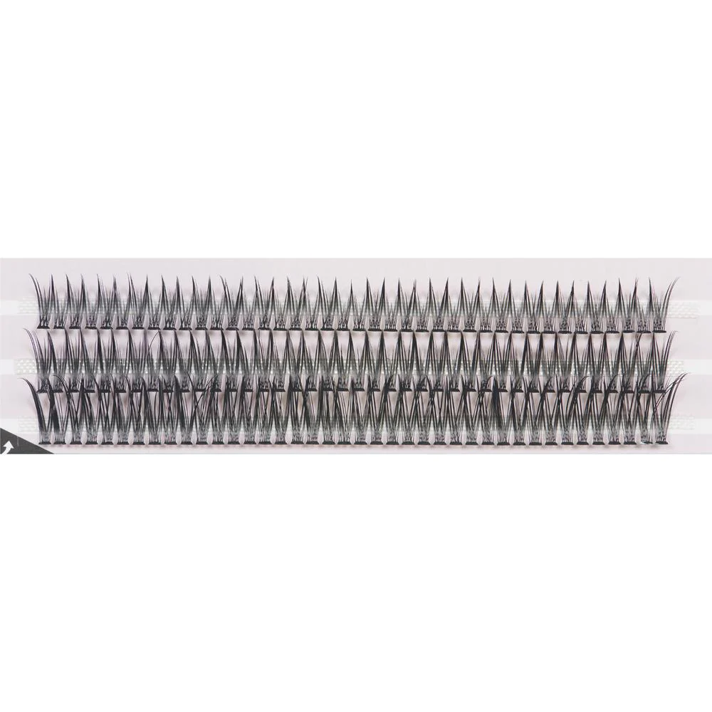 Glamour Individual C Curl Lashes - Deluxe Mixed Tray - 10mm Thickness with 10mm, 12mm, and 14mm Lengths by Fantasea - Image 2