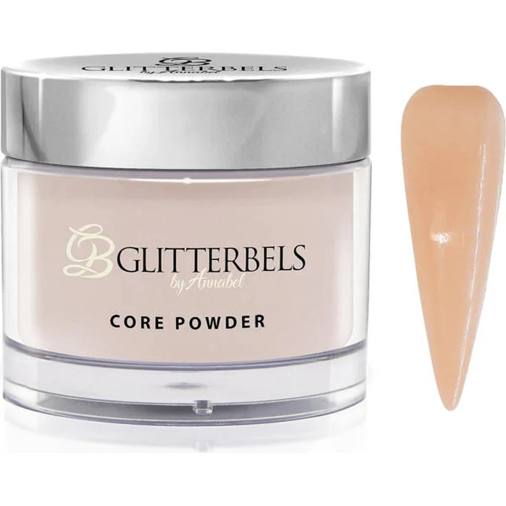 Glitterbels Acrylic Powder - Peacherbel Cover / 0.98 oz.