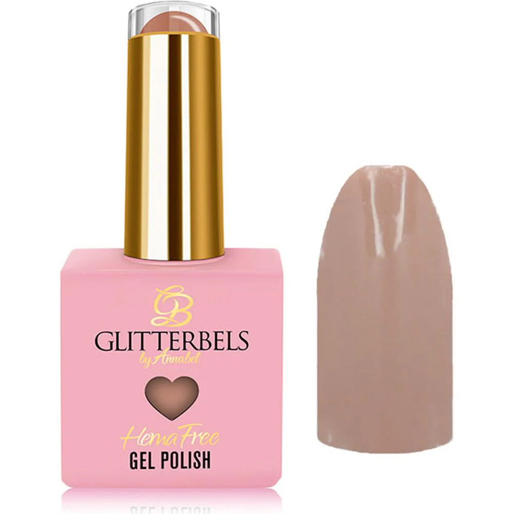 Glitterbels Hema-Free Gel Polish - Caramel Cuteness / 0.27 fl. oz.
