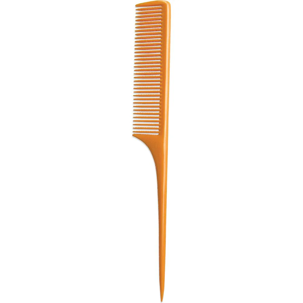 Gold Magic - Imitation Bone Rat Tail Comb - 9" - Perfect For Teasing And Backcombing And Long Tail Is Great For Sectioning Hair
