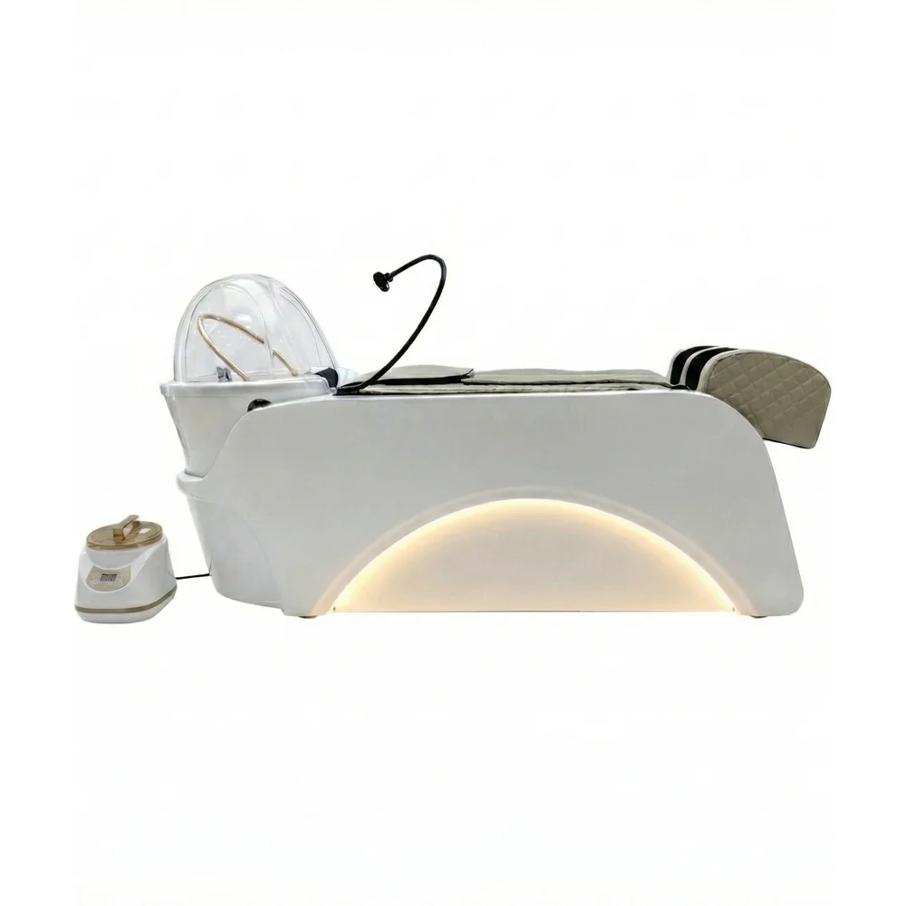 Halley Premium Head Spa & Steam Therapy Treatment Shampoo Bed by HANS Equipment
