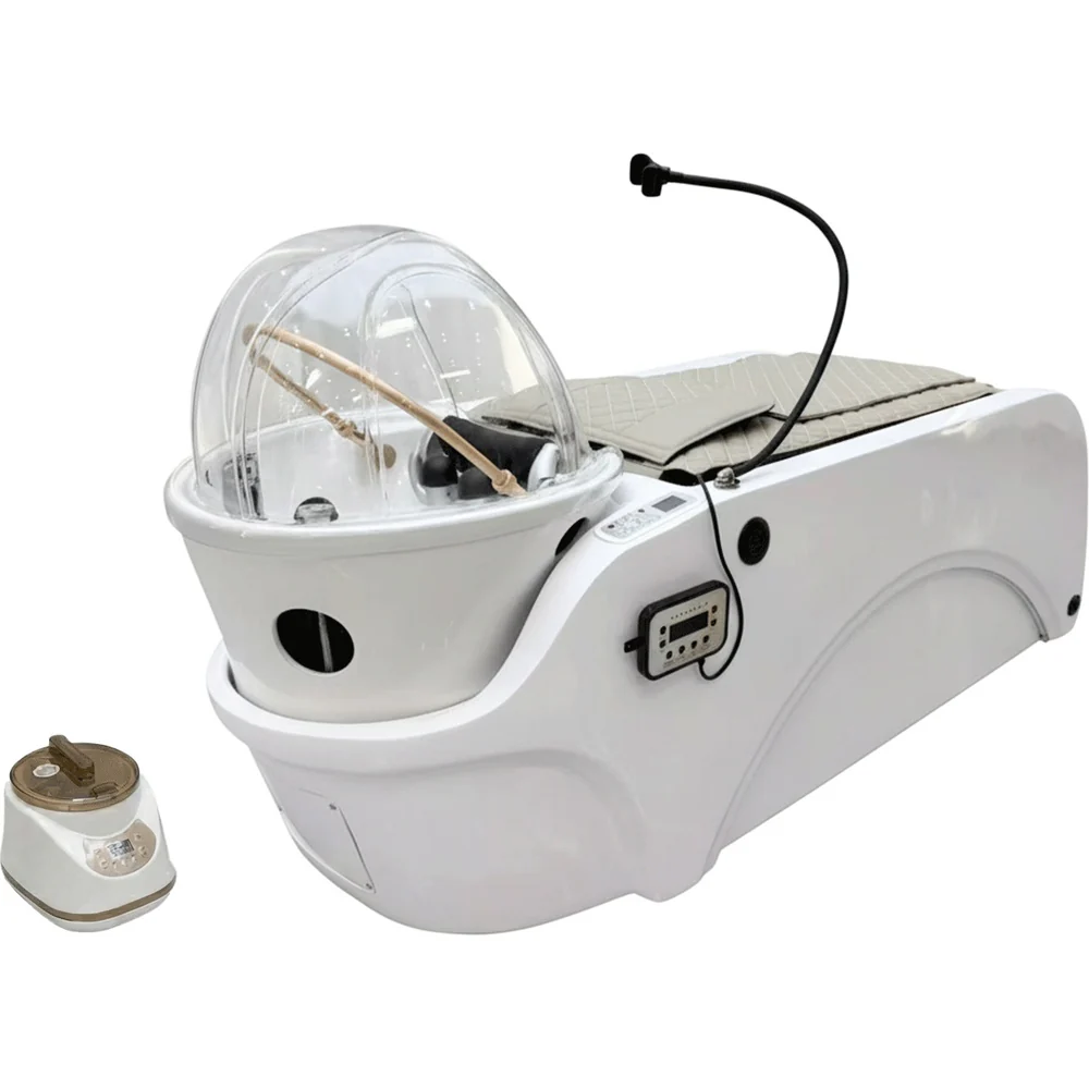 Halley Premium Head Spa & Steam Therapy Treatment Shampoo Bed by HANS Equipment - Image 5