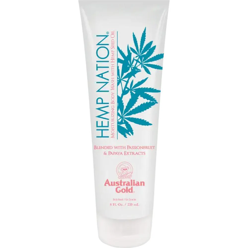 Hemp Nation Tropical Seltzer Moisturizing Body Wash / 8 oz by Australian Gold