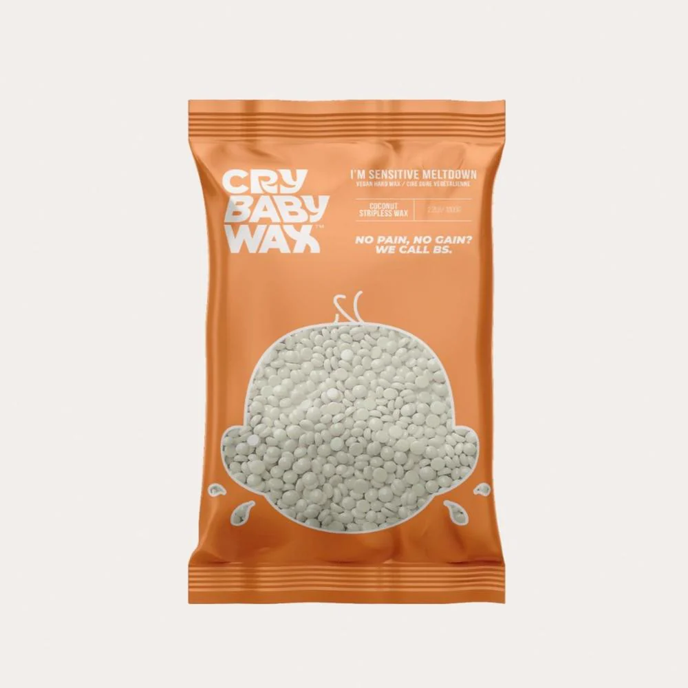 I'm Sensitive Meltdown Vegan Hard Wax / (48) 2.2 lbs bags = 105.6 lbs. (47.99 kg.) by CryBaby Wax - Image 2