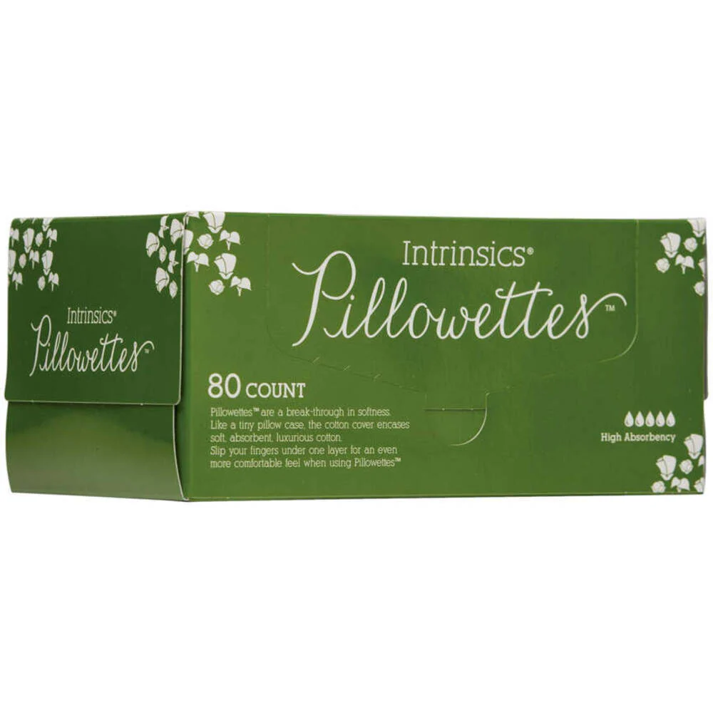 Pillowettes - 100% Cotton Pillowettes - Lint Free Pads / 80 Count per Box by Intrinsics - Image 3
