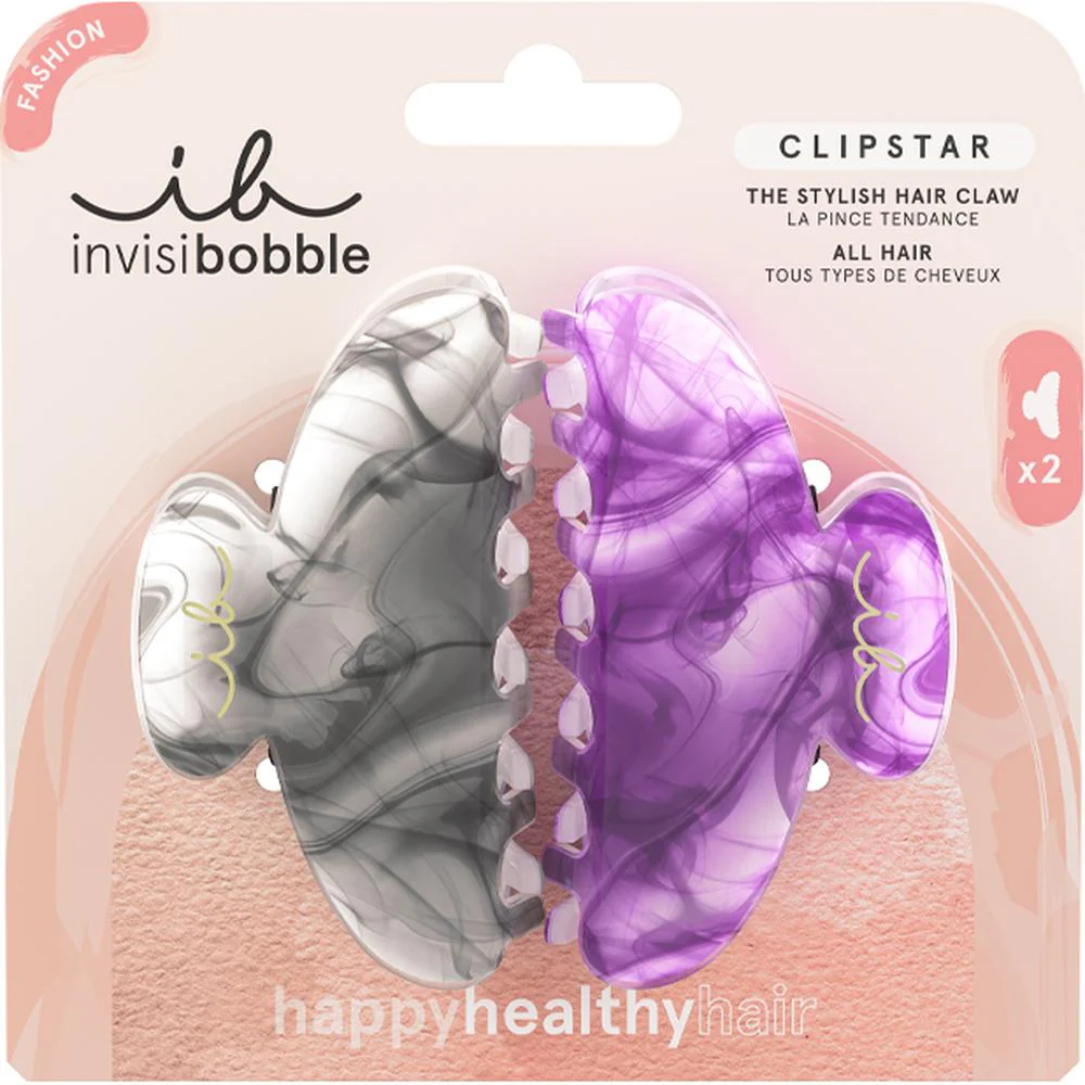 Invisibobble - CLIPSTAR My Rainboo Hair Claw Clips / 2 Pack - Image 2