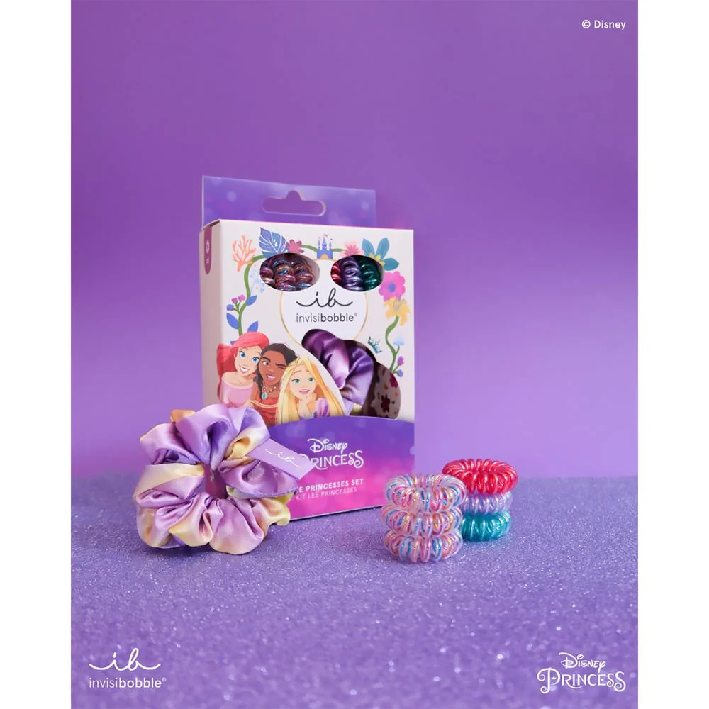 Invisibobble Kids - The Princesses Set: Effortless Disney Princess Hair Magic / 7 Pieces - Image 6
