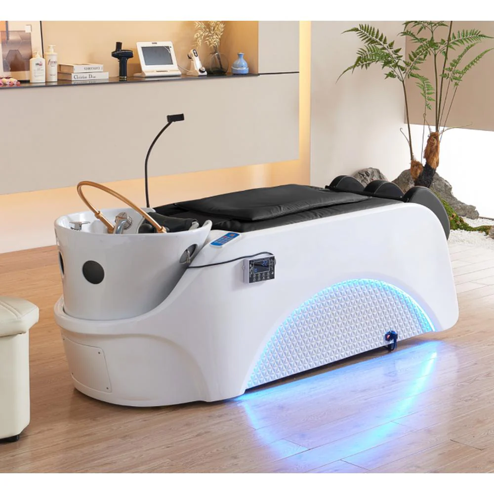 Ivy 2.0 Japanese Head Spa and Shampoo Bed with Human-Touch Massage / Armless by Meishida - Image 8