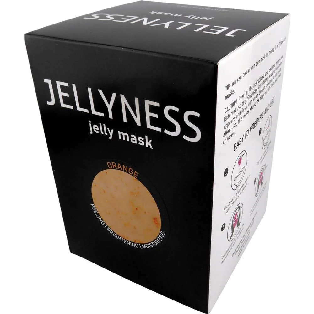 Jellyness Orange Jelly Mask / 79.3 oz. Total = 26.45 oz. - 750 Grams Each X 3 Containers by Waxness - Image 8