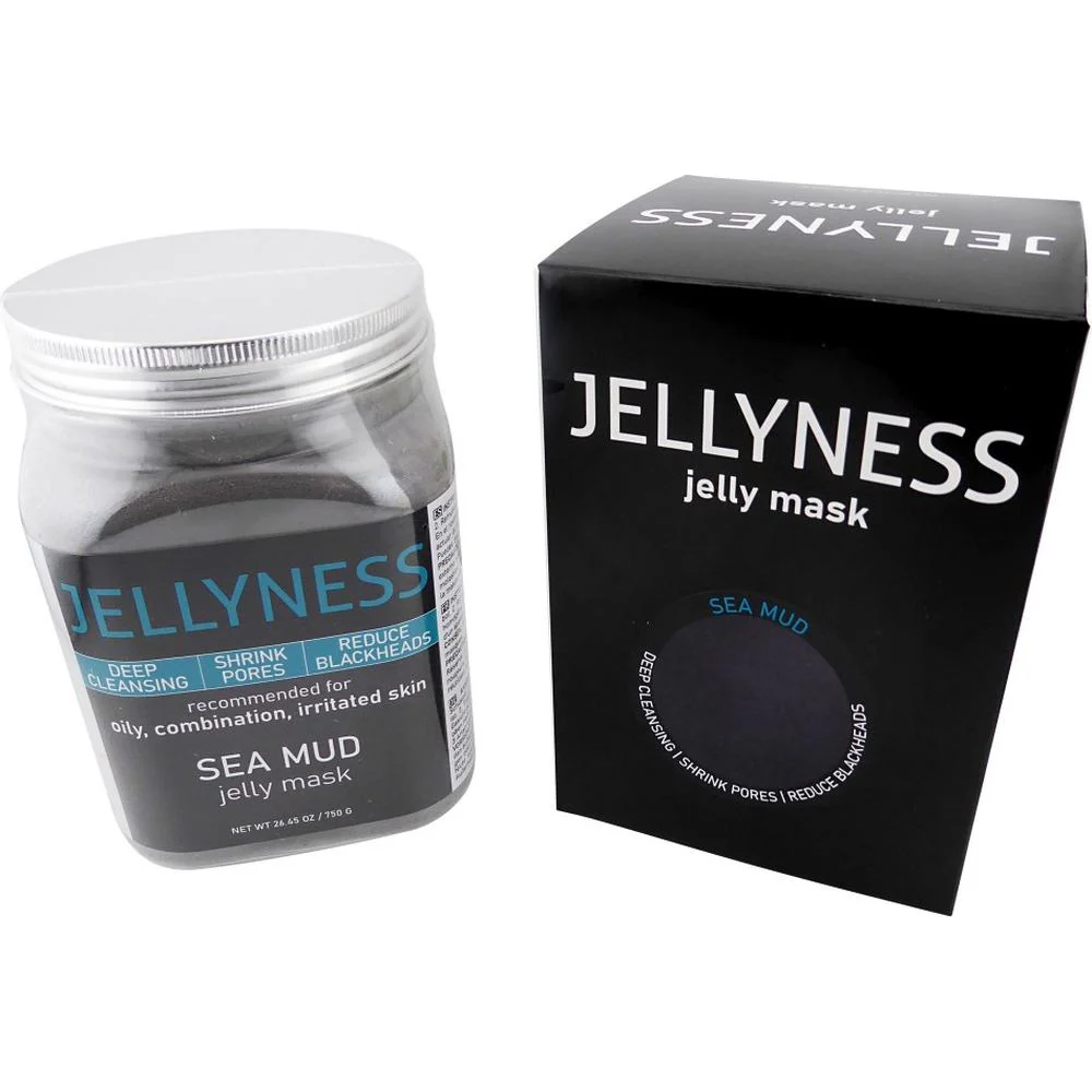 Jellyness Sea Mud Jelly Mask / 79.3 oz. Total = 26.45 oz. - 750 Grams Each X 3 Containers by Waxness - Image 2