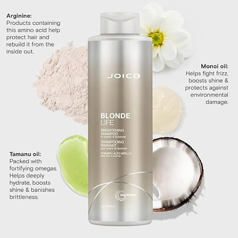 Blonde Life Brightening Shampoo / 33.8 fl. oz. - 1 Liter by Joico - Image 2
