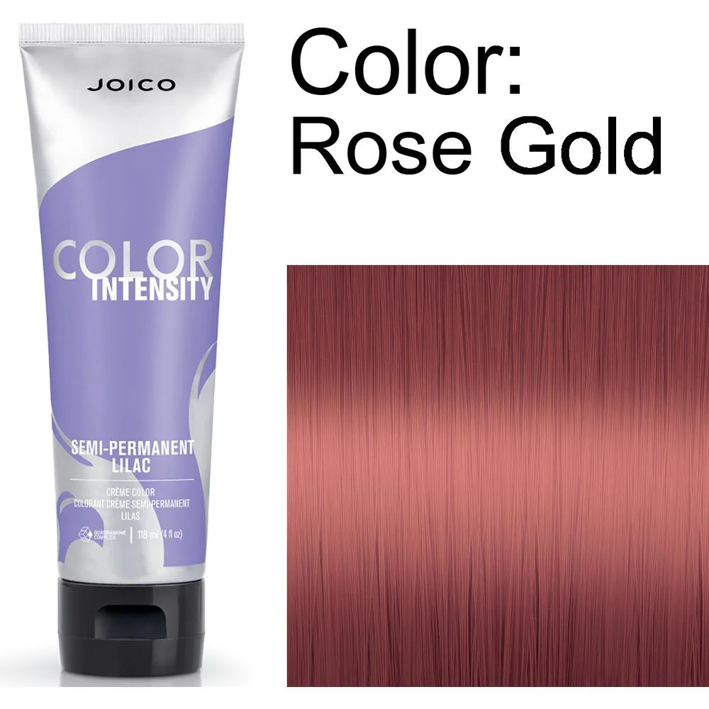 Color Intensity Semi-Permanent Hair Color - Rose Gold / 4 oz. by Joico