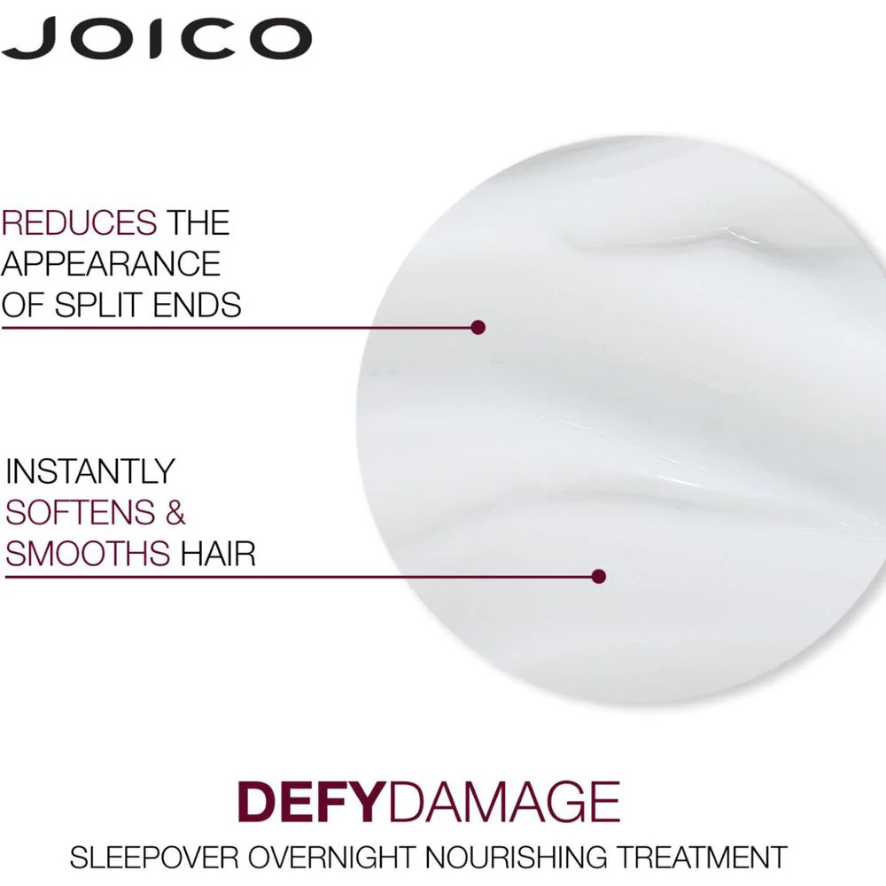 Defy Damage Sleepover Overnight Nourishing Treatment / 3.38 oz. by Joico - Image 4
